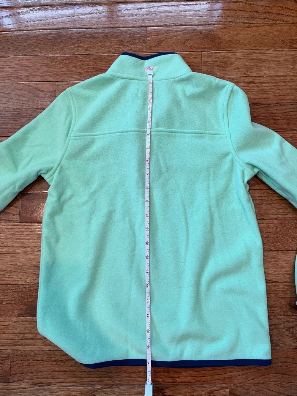 Vineyard Vines Bright Green Quarter Zip Fleece